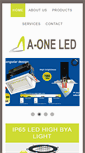 Mobile Screenshot of aoneled.com