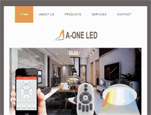 Tablet Screenshot of aoneled.com